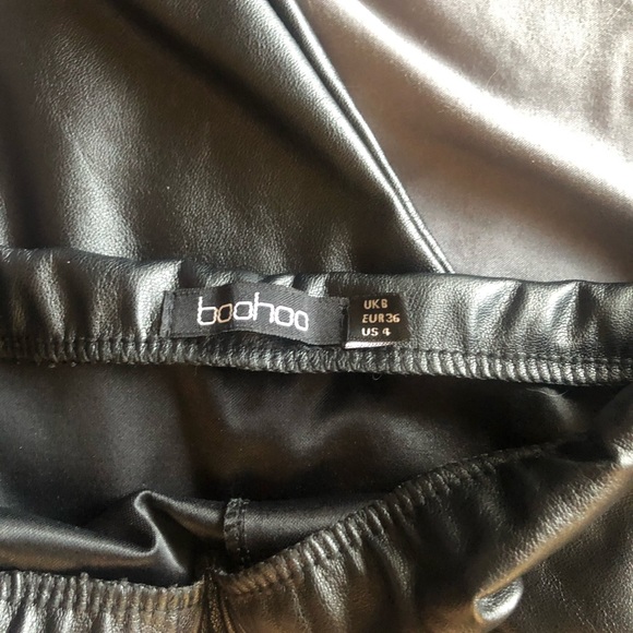 PU leather midi skirt - Picture 3 of 6